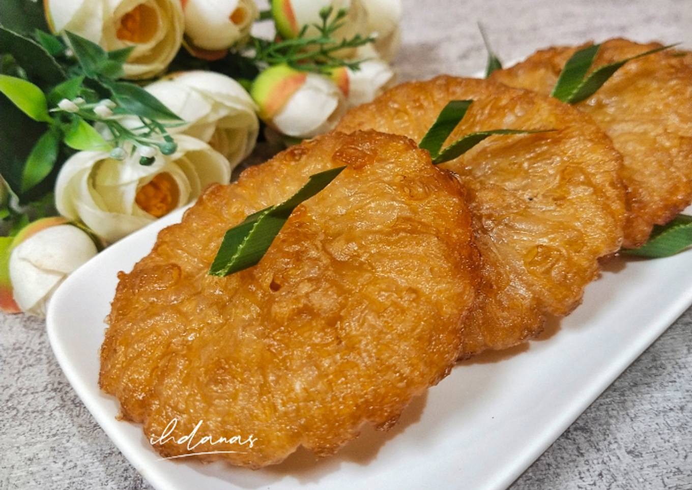 Kue Cucur Gula Merah Empuk