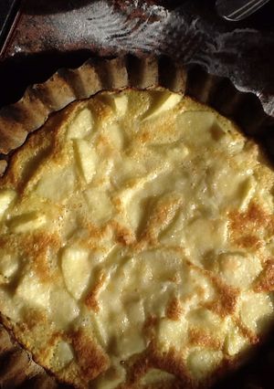 Una foto de Torta de manzanas