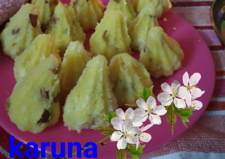 Recipe of Super Quick Homemade Mawa nariyal Modak
