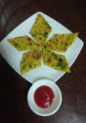 રવા મકાઈ ઢોકળા રેસીપી મુખ્ય ફોટો
