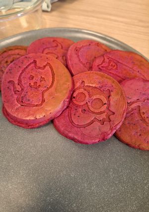 Une photo de Pancake de betterave