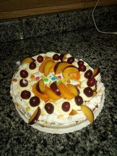 صورة لوصفة كيكة عيد الميلاد