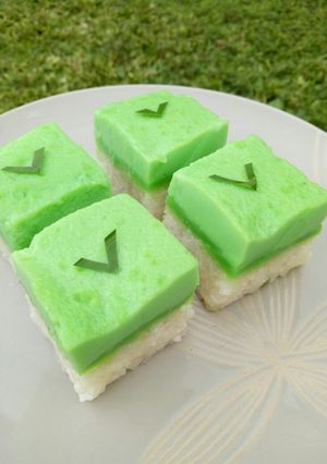 Foto resep Lapis srikaya ketan