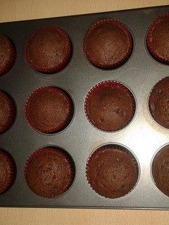 Una foto de Muffins de chocolate