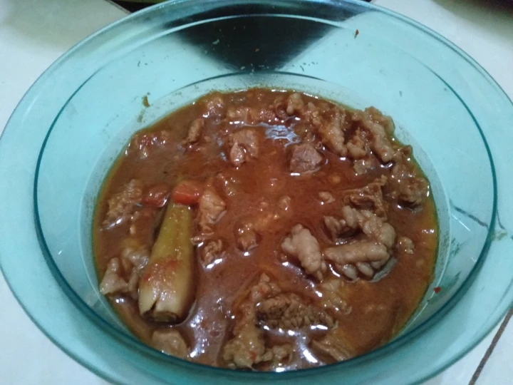Cara Mudah Membuat Resep Asem asem daging sapi ala ala aku Anti Ribet, Enak Banget