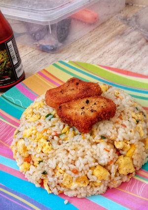 Foto resep Nasi goreng hongkong