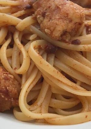 Foto di Pasta con rana pescatrice