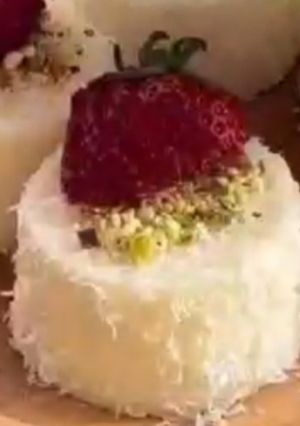 عکسی از دستور دسر نارگیلی 🥥