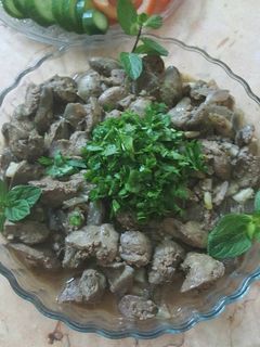 صورة لوصفة كبدة الدجاج