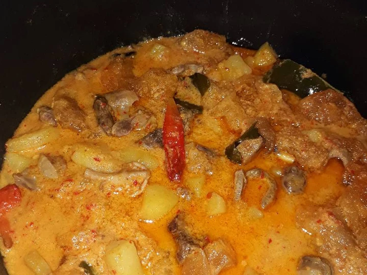 Langkah Mudah untuk Membuat Resep Sambal goreng krecek,ati ayam, kentang yang Bisa Manjain Lidah Anti Ribet, Bisa Manjain Lidah