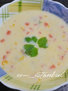 Foto resep Sup Krim Ayam Jagung