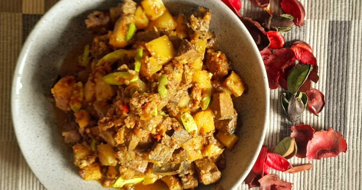 Resep Sambal Kentang Ati Oleh Yuanisa Pardi Cookpad