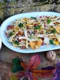 Salada de Inverno, rica em vitamina C!!! Salada de funcho, laranja, nozes, maçã e romã!!!