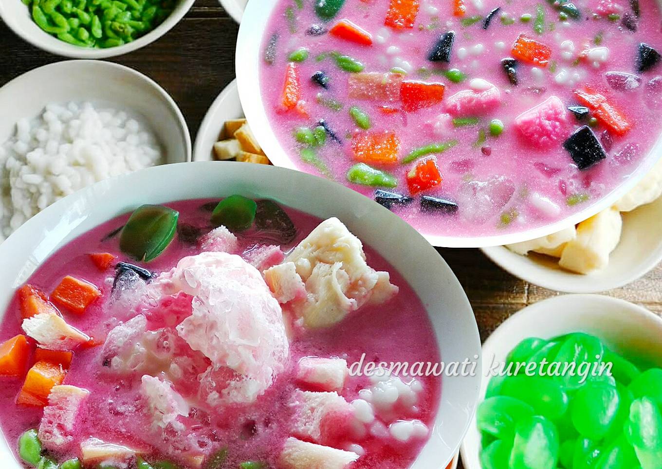 Es Tebak Padang Khas Minang Sumatera Barat