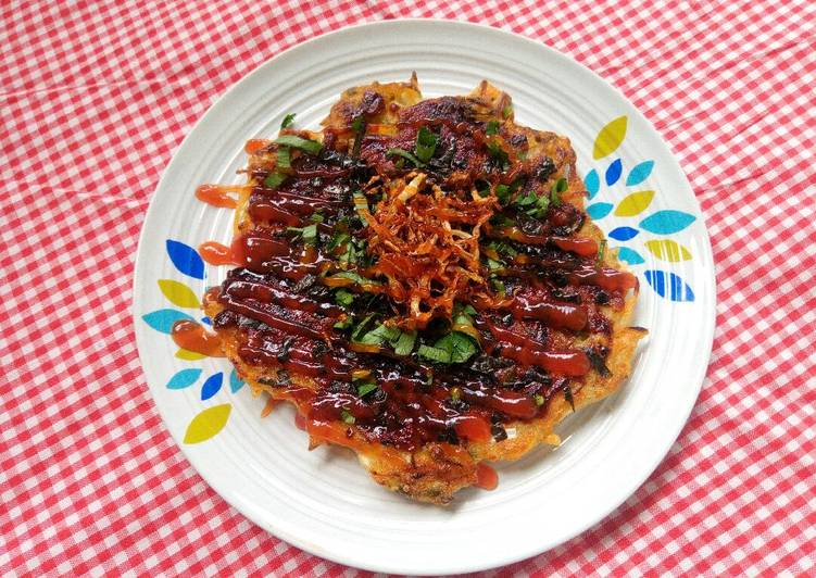 Rahasia Membuat Okonomiyaki Kansai Vegan yang Enak!