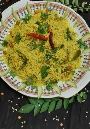 A picture of Raw Mango Rice.