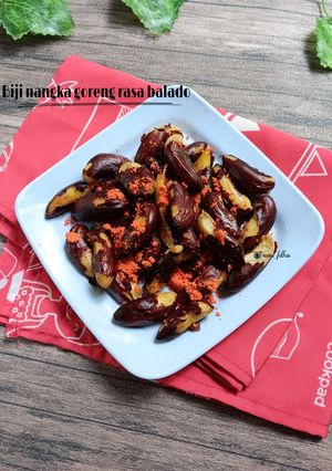Foto resep Biji nangka goreng balado
