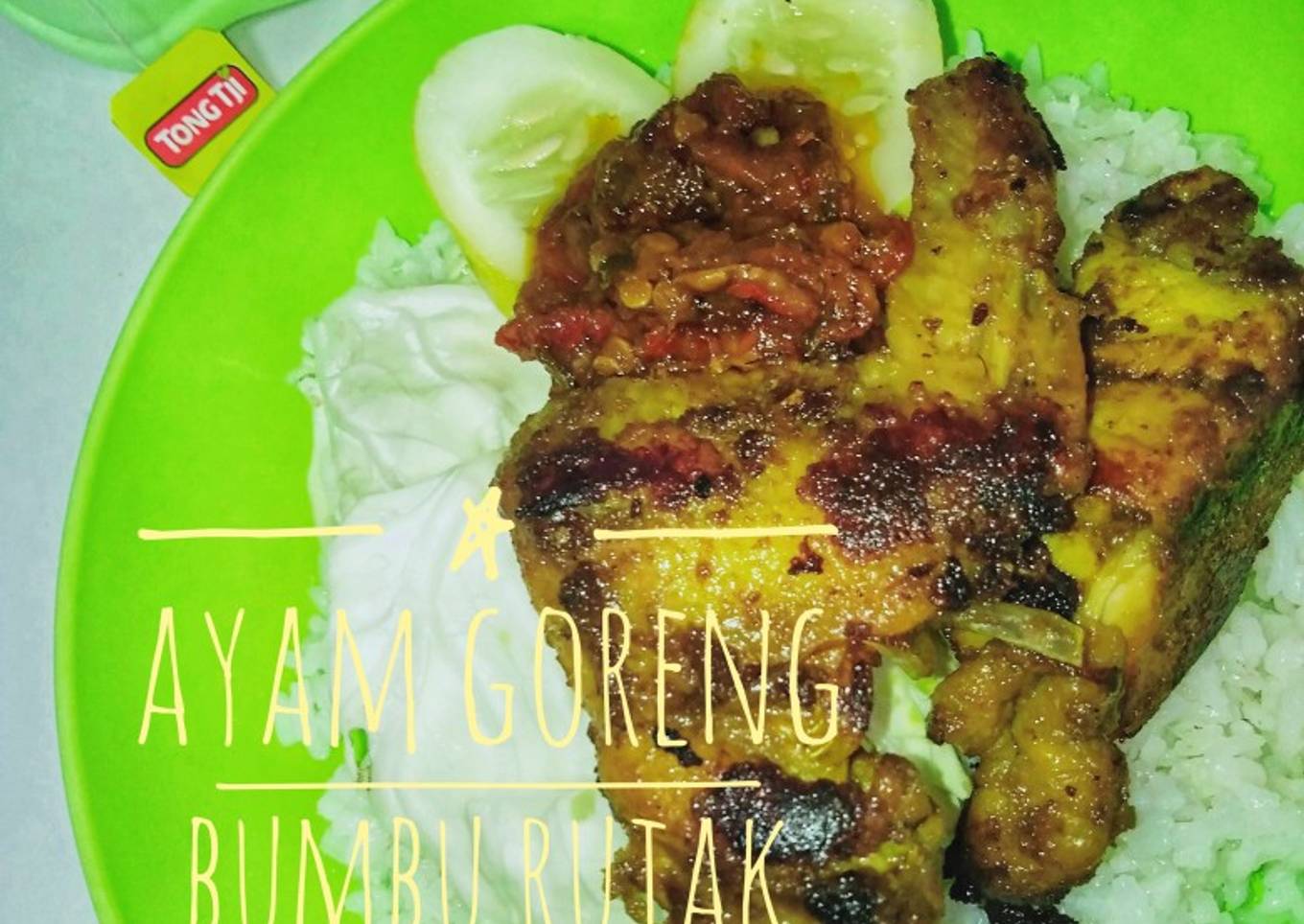 Ayam Goreng Bumbu Rujak