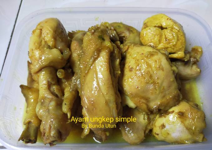 Resep Ayam ungkep simple, Bikin Ngiler