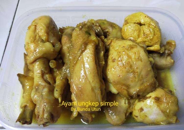 Bahan Membuat Ayam ungkep simple, Bisa Manjain Lidah