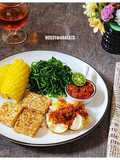 Sambal Telur Rebus Tempe Panggang
