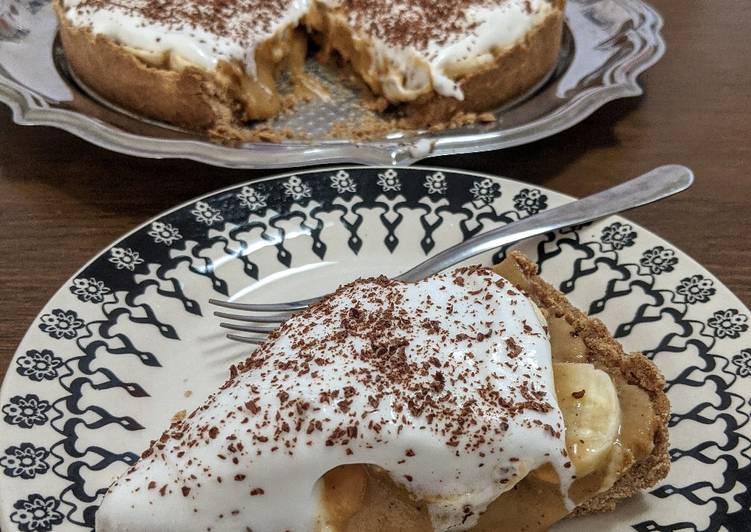 Simple Way to Make Super Quick Homemade Banoffee pie vegana