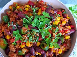Une photo de Chili con carne