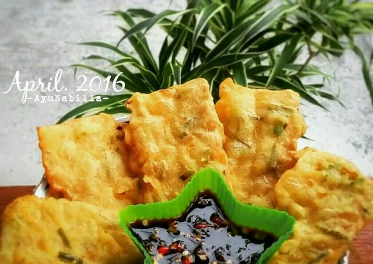 Langkah Mudah untuk Menyiapkan Tempe goreng tepung(lagiiii) sambel kecap, Lezat