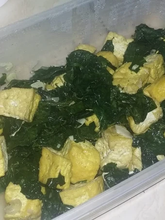 Cara Simple Membuat Resep  Tumis kuah katuk tahu susu yang Lezat Sekali, Lezat Sekali