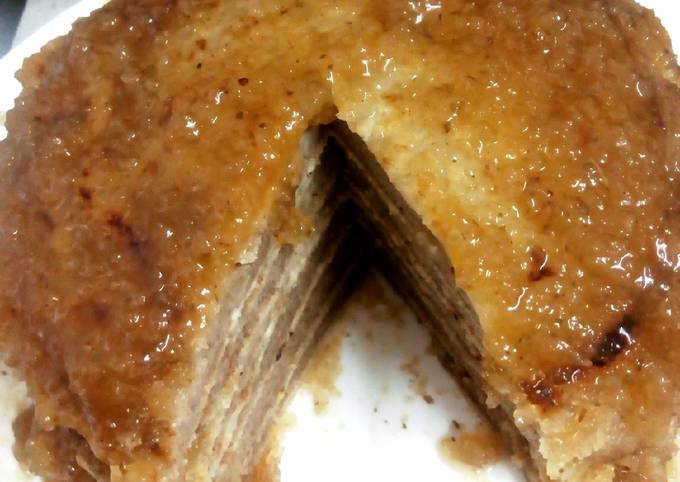 How to Prepare Speedy Herbal Vegan Pancake Stack With Fruit Syrup