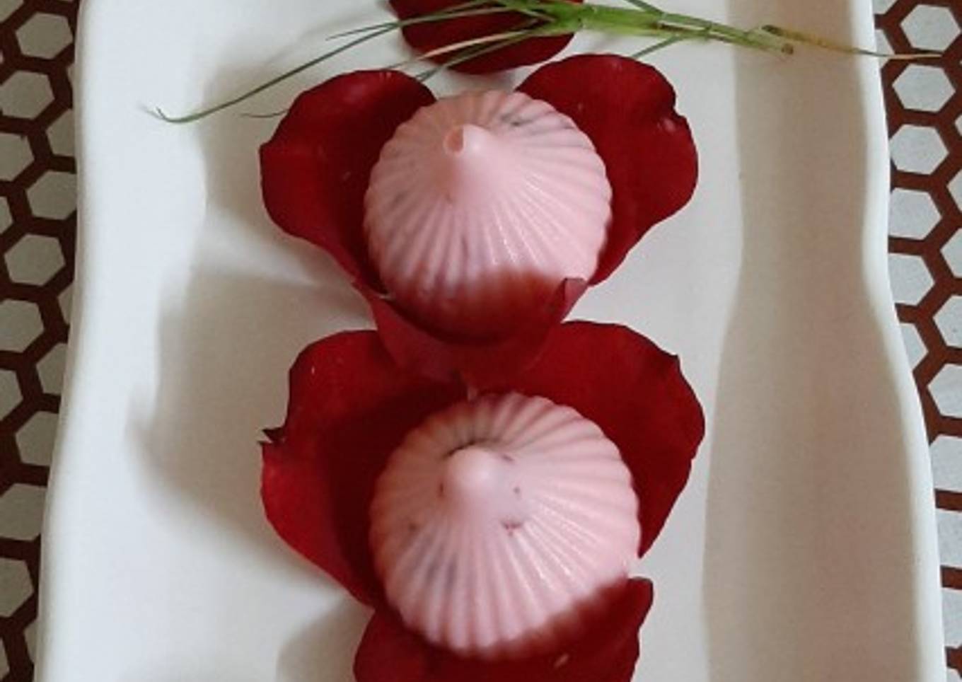 Gulkand stuffed Strawberry Chocolate Modak