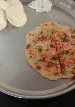 A picture of South indian plate.