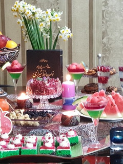 عکسی از دستور میز یلدا ۹۹
