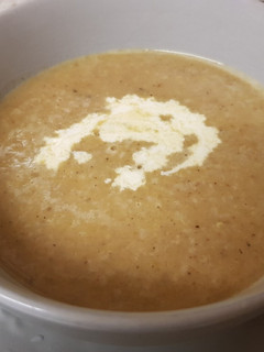 A picture of Curry Lentil Soup.