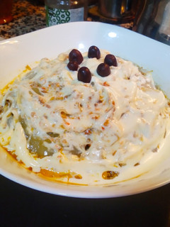 Una foto de BC - Pastel de col blanca