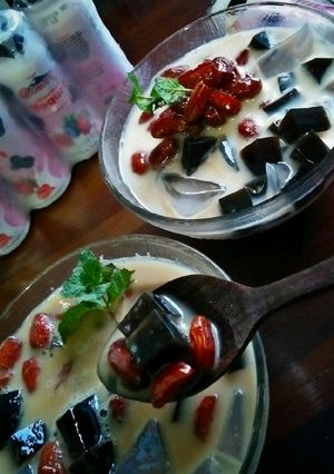 Foto resep Es kacang merah