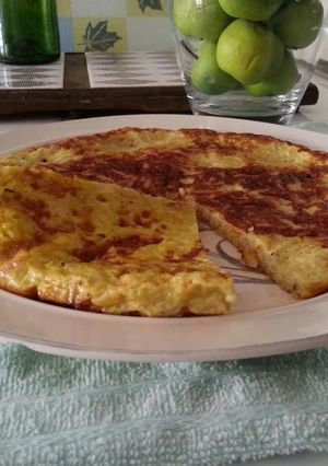 Una foto de Tortilla a la Pasta