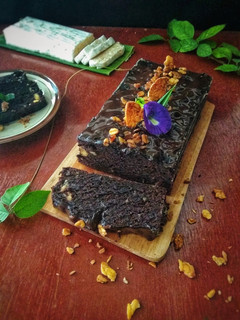 Foto resep Eggless Tempeh Chocolate Cake