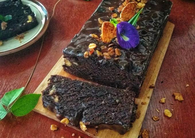 Recipe: Yummy Eggless Tempeh Chocolate Cake