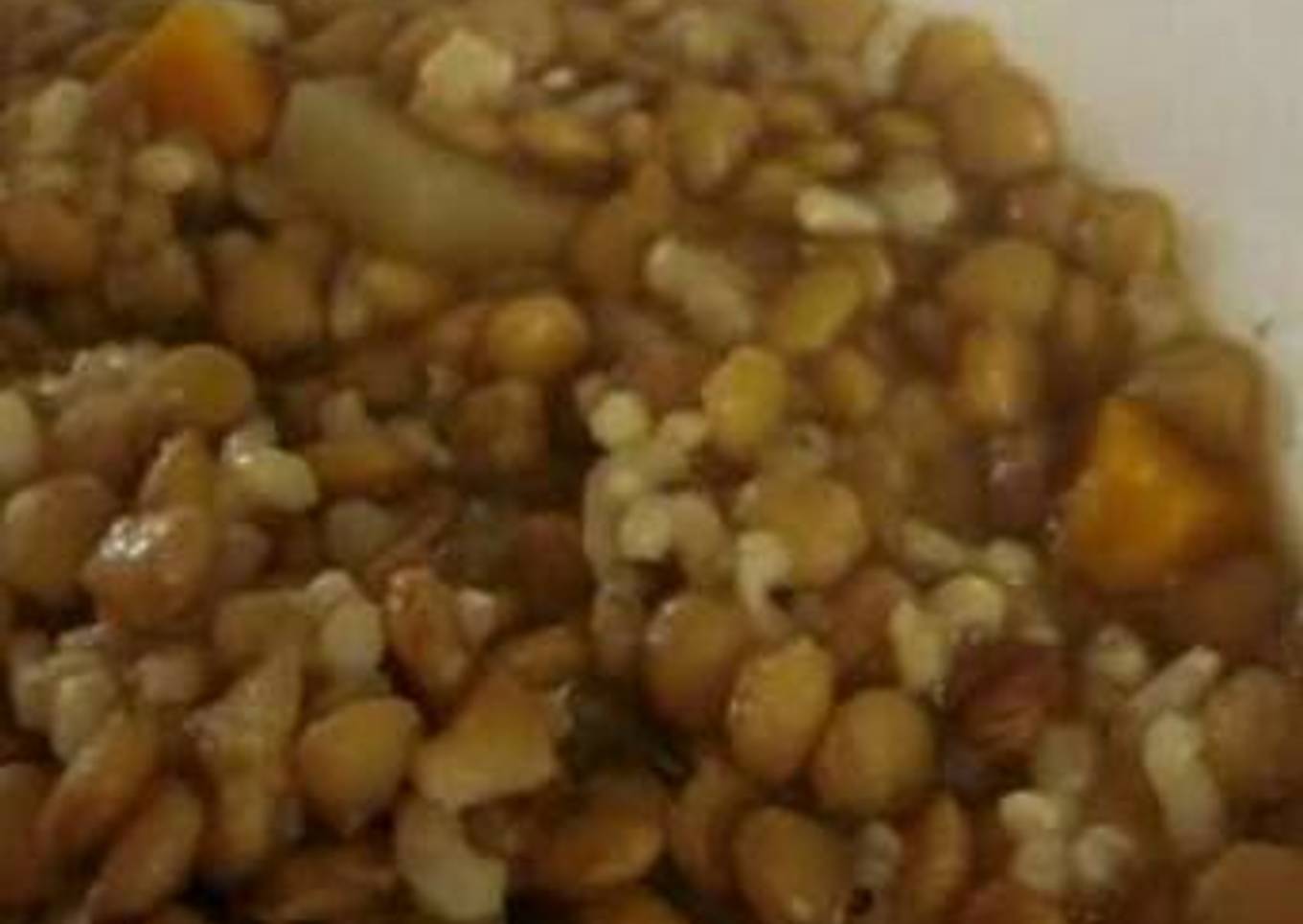 馃崥Guiso de arroz con lenteja y pollo馃崡