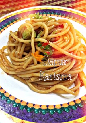 Foto resep Spaghetti saus mushroom