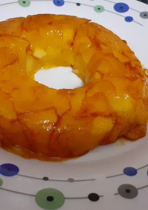 Una foto de Postre de manzana para celíacos