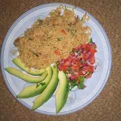 A picture of Kachumbari Noodles.