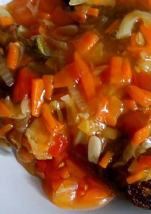 Foto resep Kepala ikan asam manis