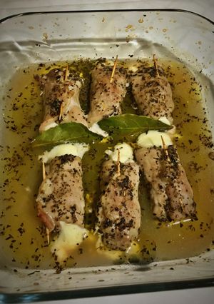 Foto principal de Rollos de lomo con mozzarella