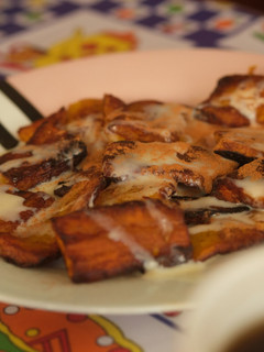 Una foto de Plátano macho frito