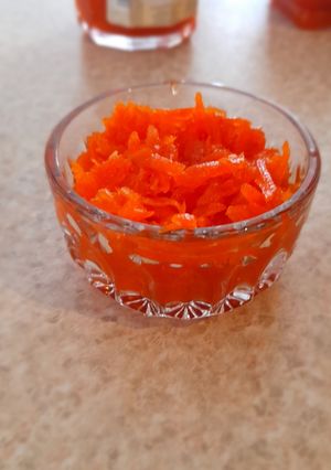 عکسی از دستور مربا هویج