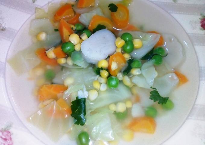 Langkah Mudah Buat 221.Sayur sop, Menggugah Selera