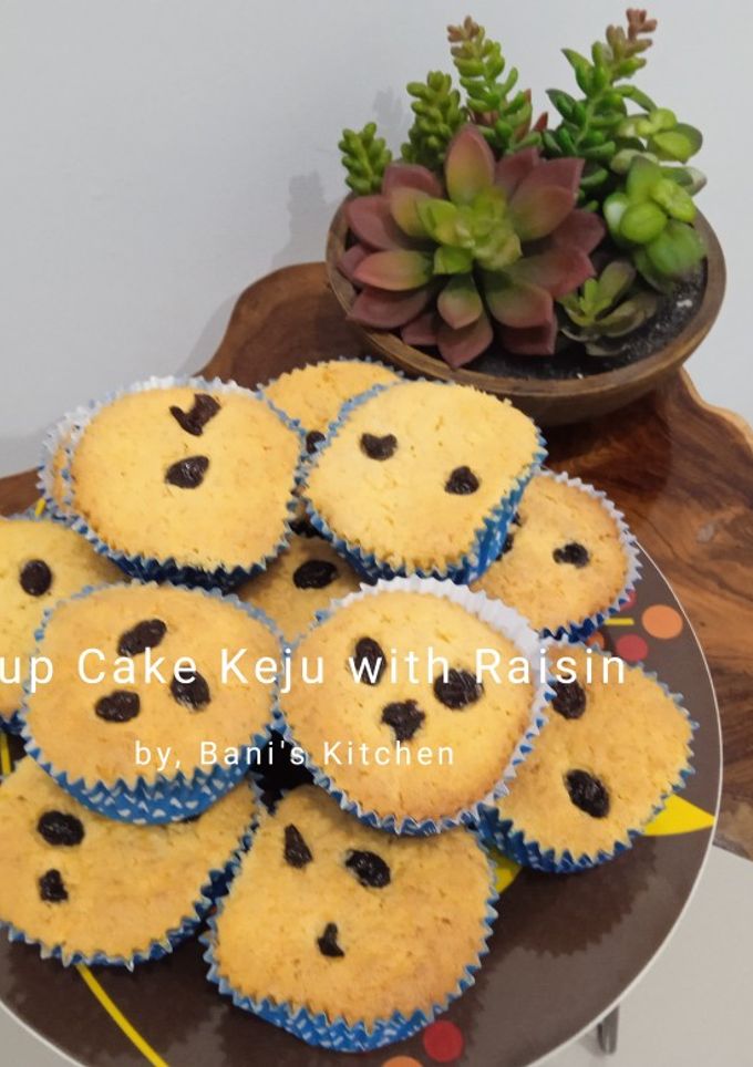 Foto resep Cup Cake Keju with Raisin