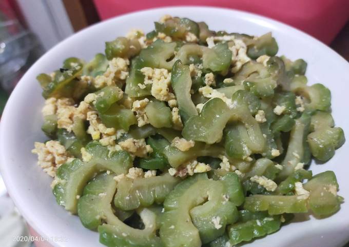 Anti Ribet, Memasak Tumis Pare Telur Gampang